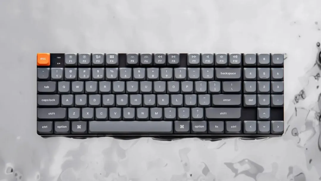 Keychron K13 Max Gaming Toetsenbord - Red Switch - Grijs