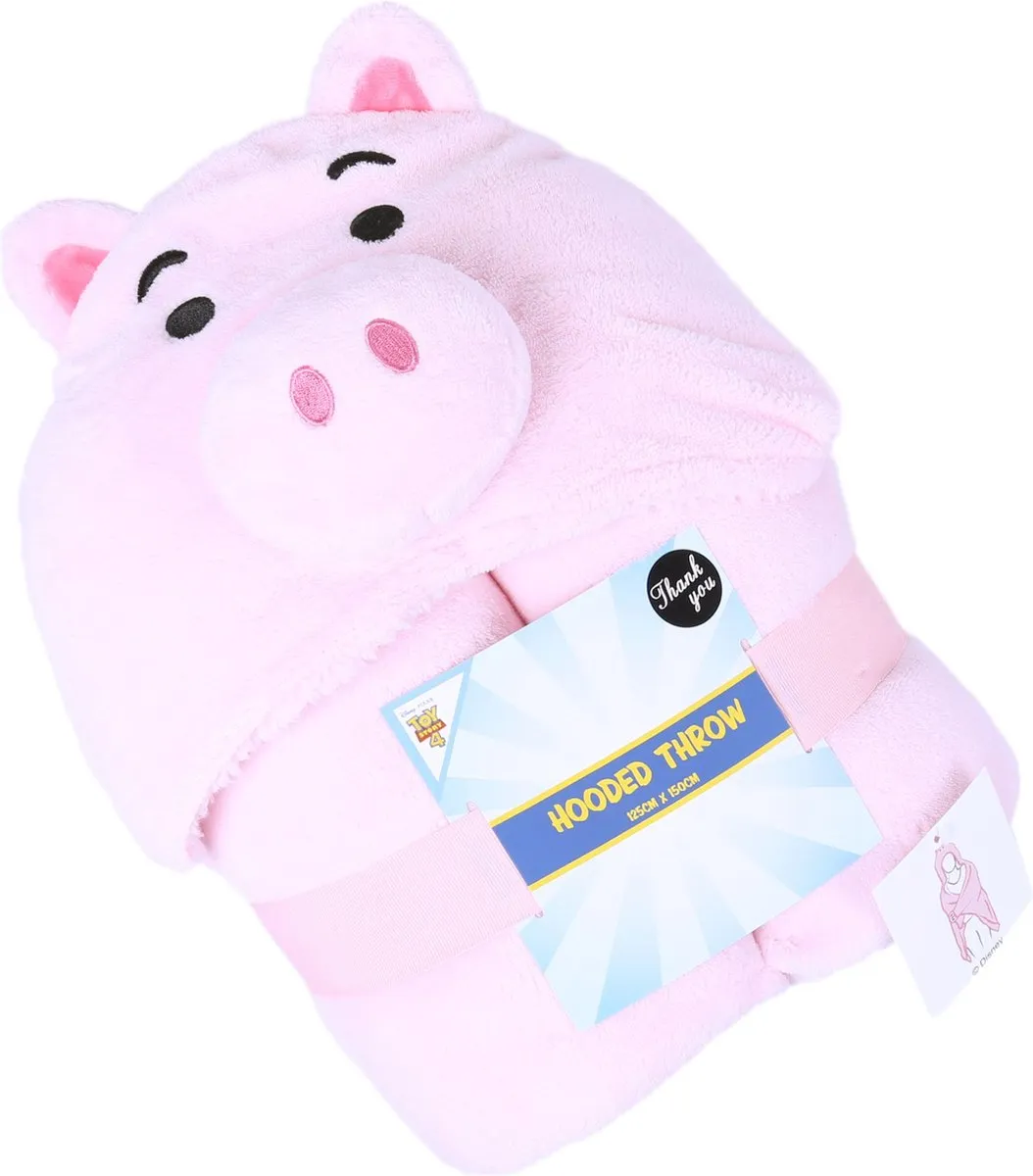 Disney Toy Story 4 Roze Cape met Capuchon - Babydeken 120x150cm