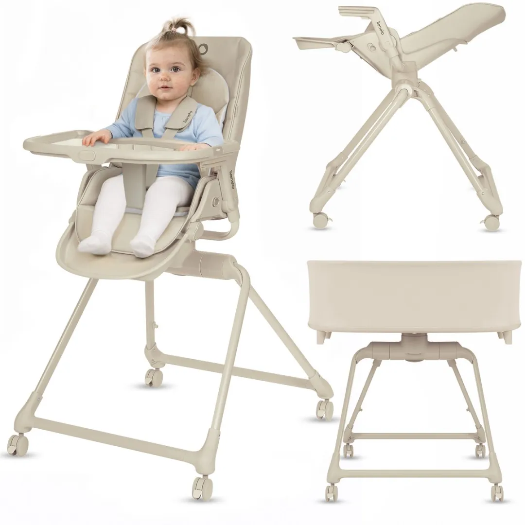 Lionelo Maddie Set 3-in-1 Kinderstoel Wipstoel Babybed