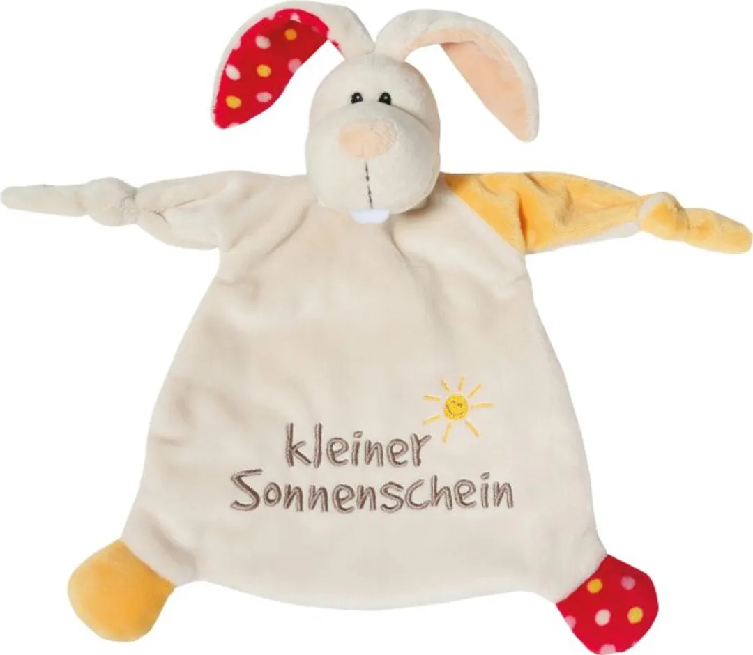 Nici Knuffeldoekje Rabbit 27,5x12x8cm - Pluche Beige