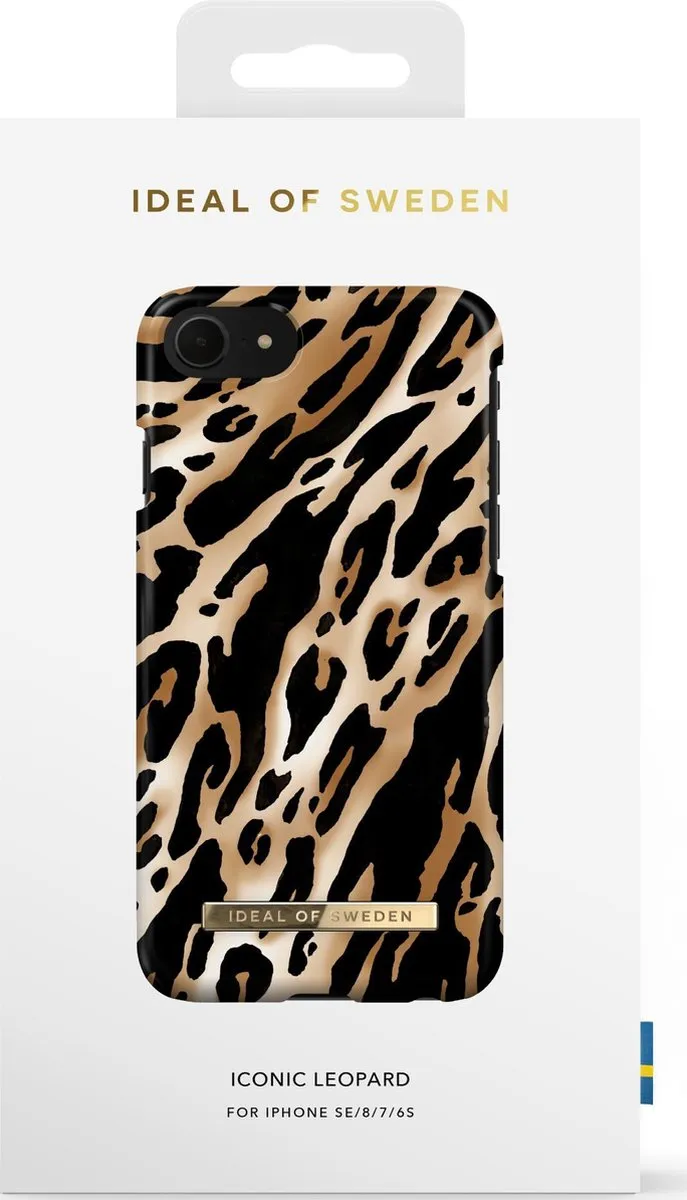 iDeal of Sweden Fashion Case iPhone 8/7/6/6s/SE Iconic Leopard