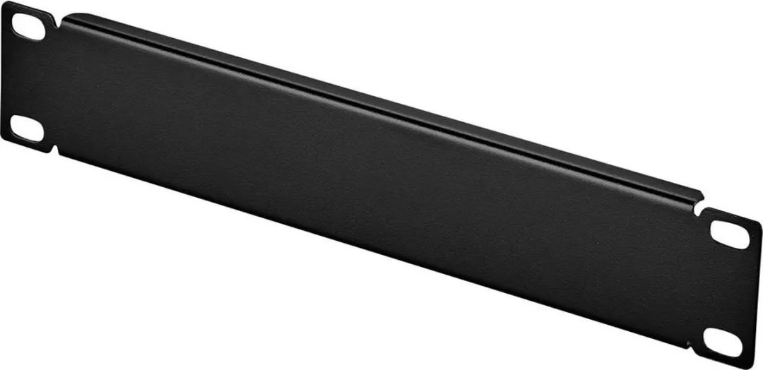 Renkforce RF-3429158 Patchkastafdekking 10 inch - 1 HE - Donkergrijs