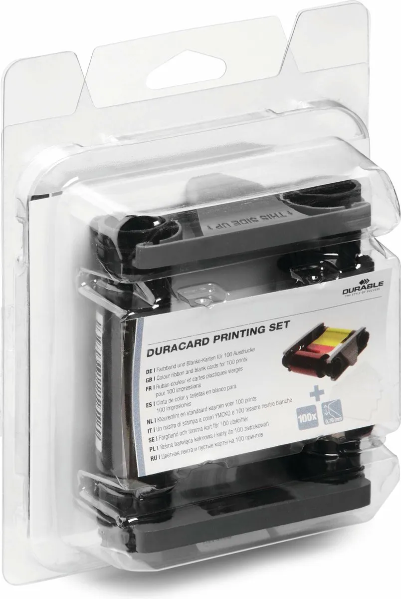 Durable DURACARD Printset Meerkleurig