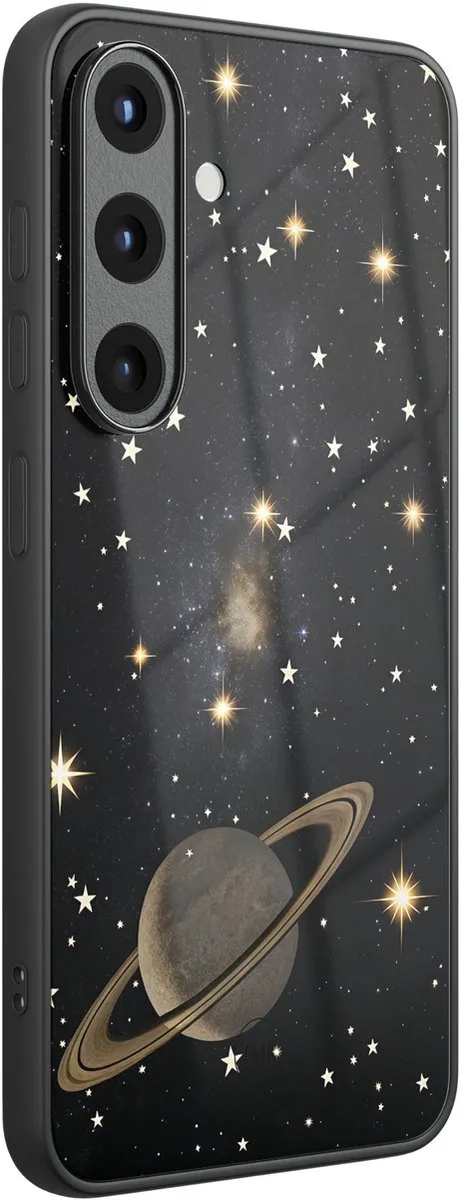 Casevibes Hoesje Samsung Galaxy S25 Space - Zwart