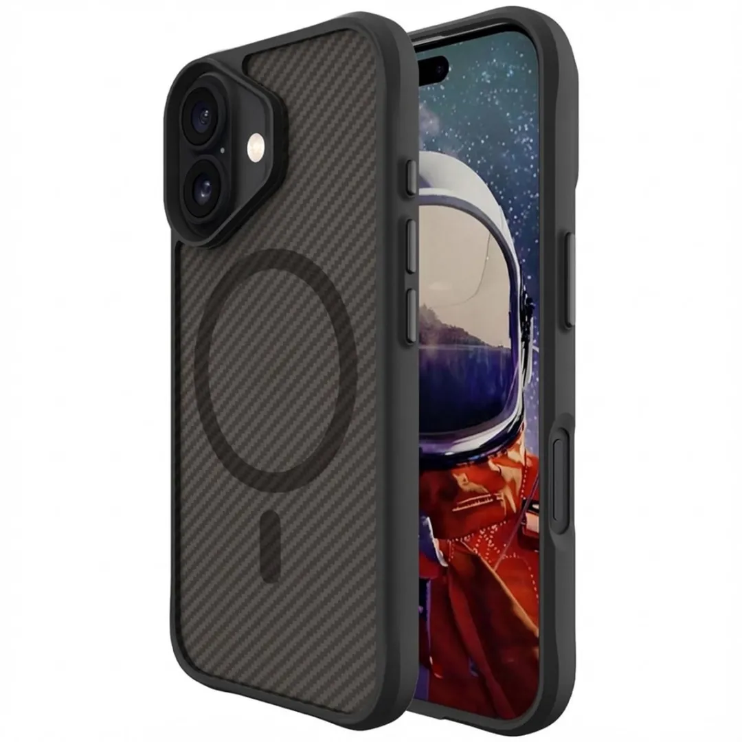 Imoshion Hybrid Carbon Hoesje iPhone 16 Plus