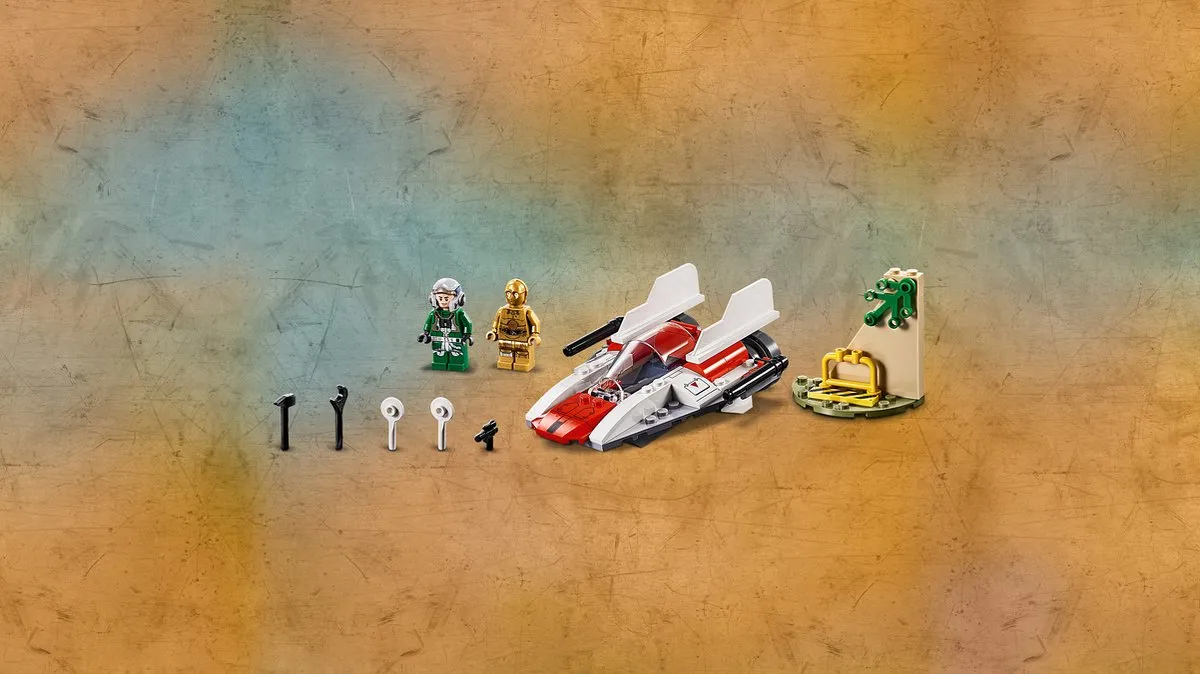 LEGO 4+ Star Wars Rebel A-Wing Starfighter 75247 - 62 Stukken - afbeelding 6 van 6