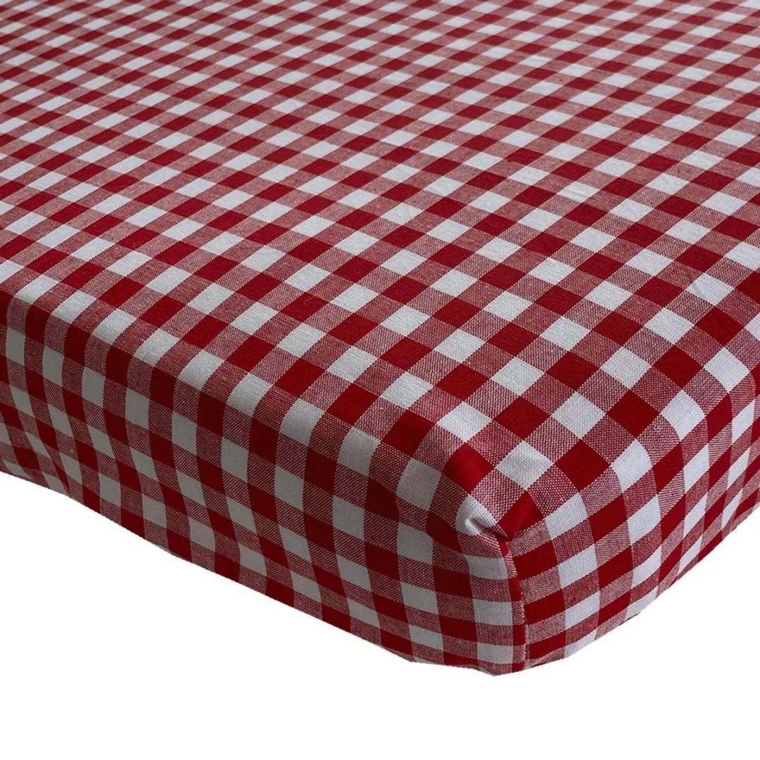 BINK Bedding BB Rood Hoeslaken 40x80cm