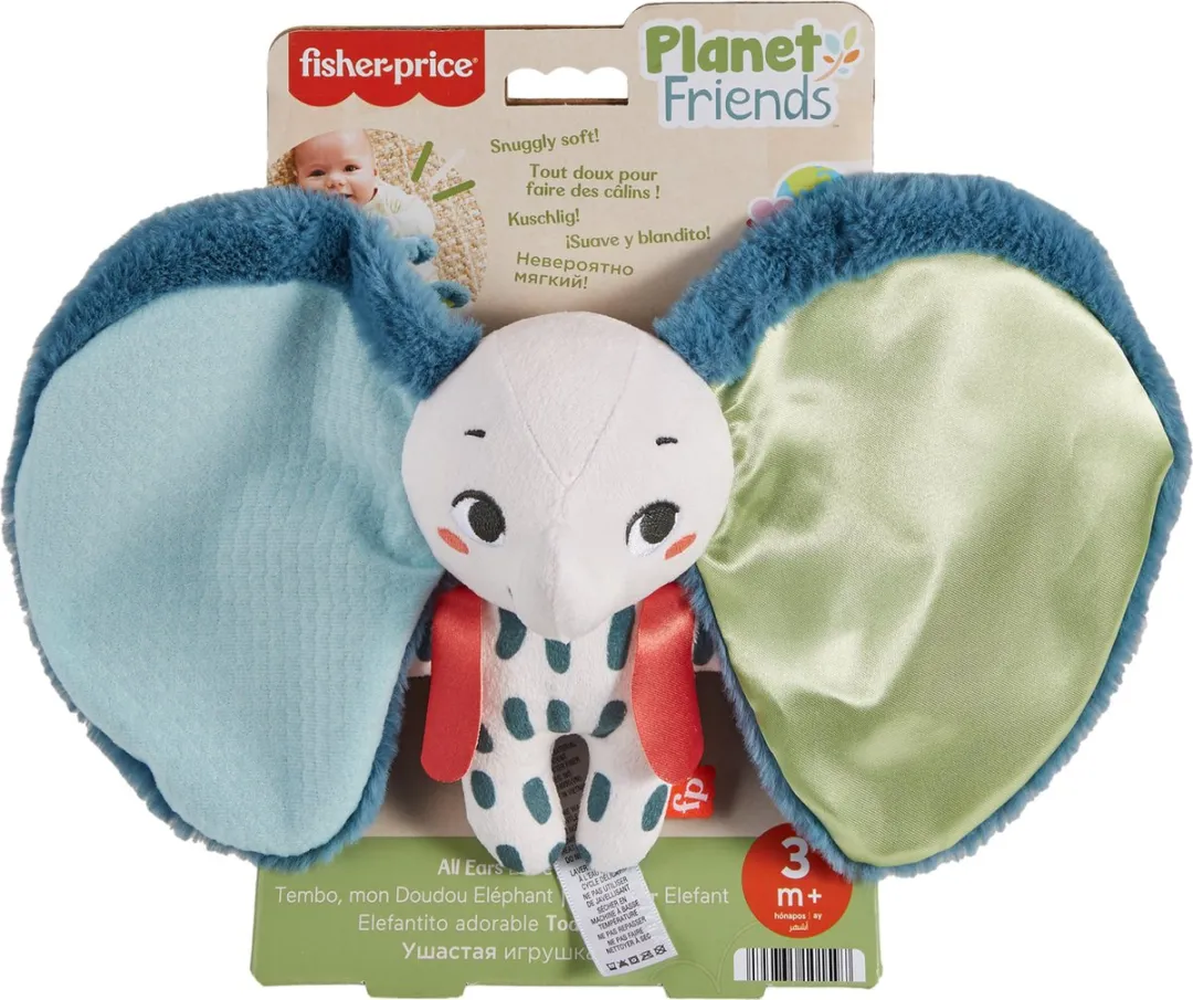 Fisher Price Knuffeldoekje Een en al oor