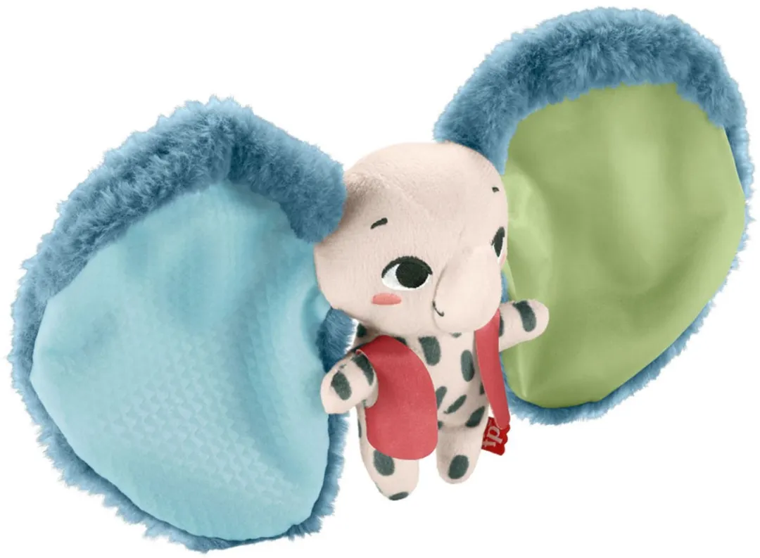 Fisher Price Knuffeldoekje Een en al oor - Multikleur