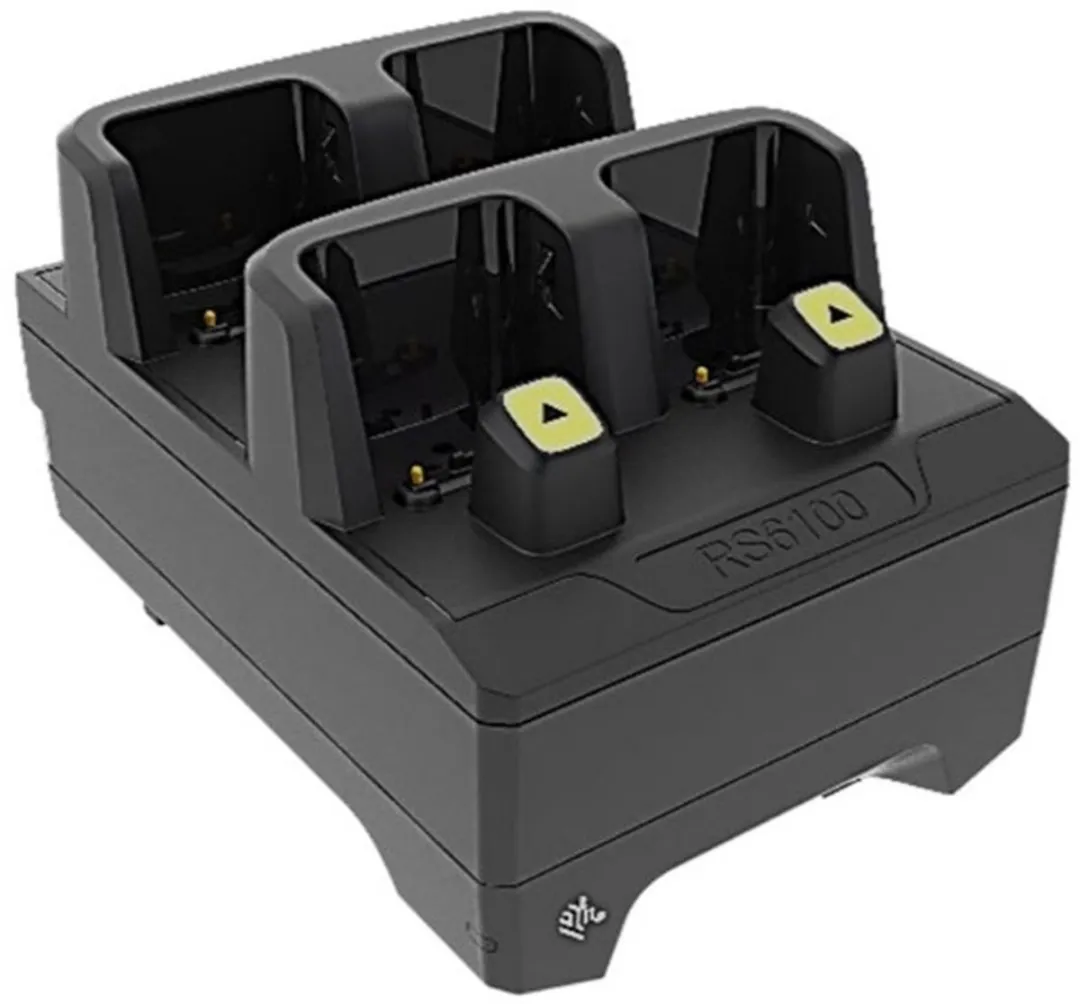 Zebra RS6100 CRD-RS61-4SCHG-01 4-Slot Lader