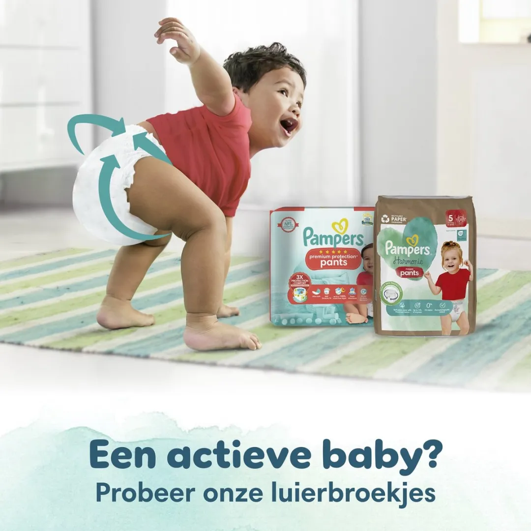 Pampers Harmonie Maat 4 Luier - 74 Stuks