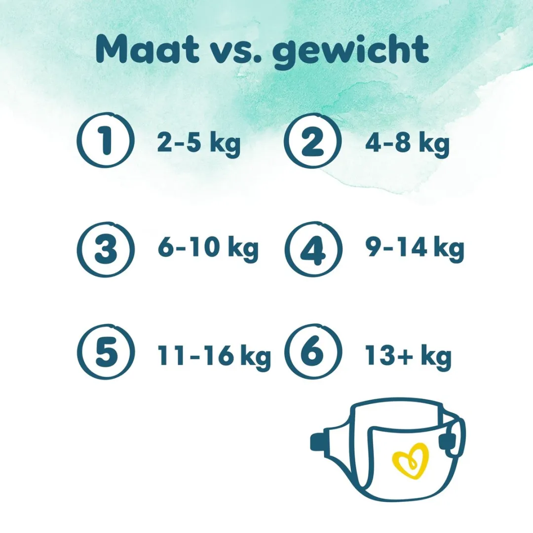 Pampers Harmonie Maat 4 Luier - 74 Stuks