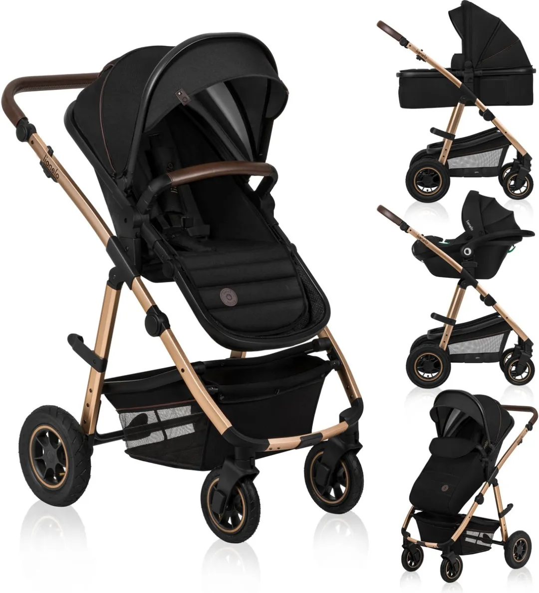 Lionelo Amber 3-in-1 Kinderwagen 3in1