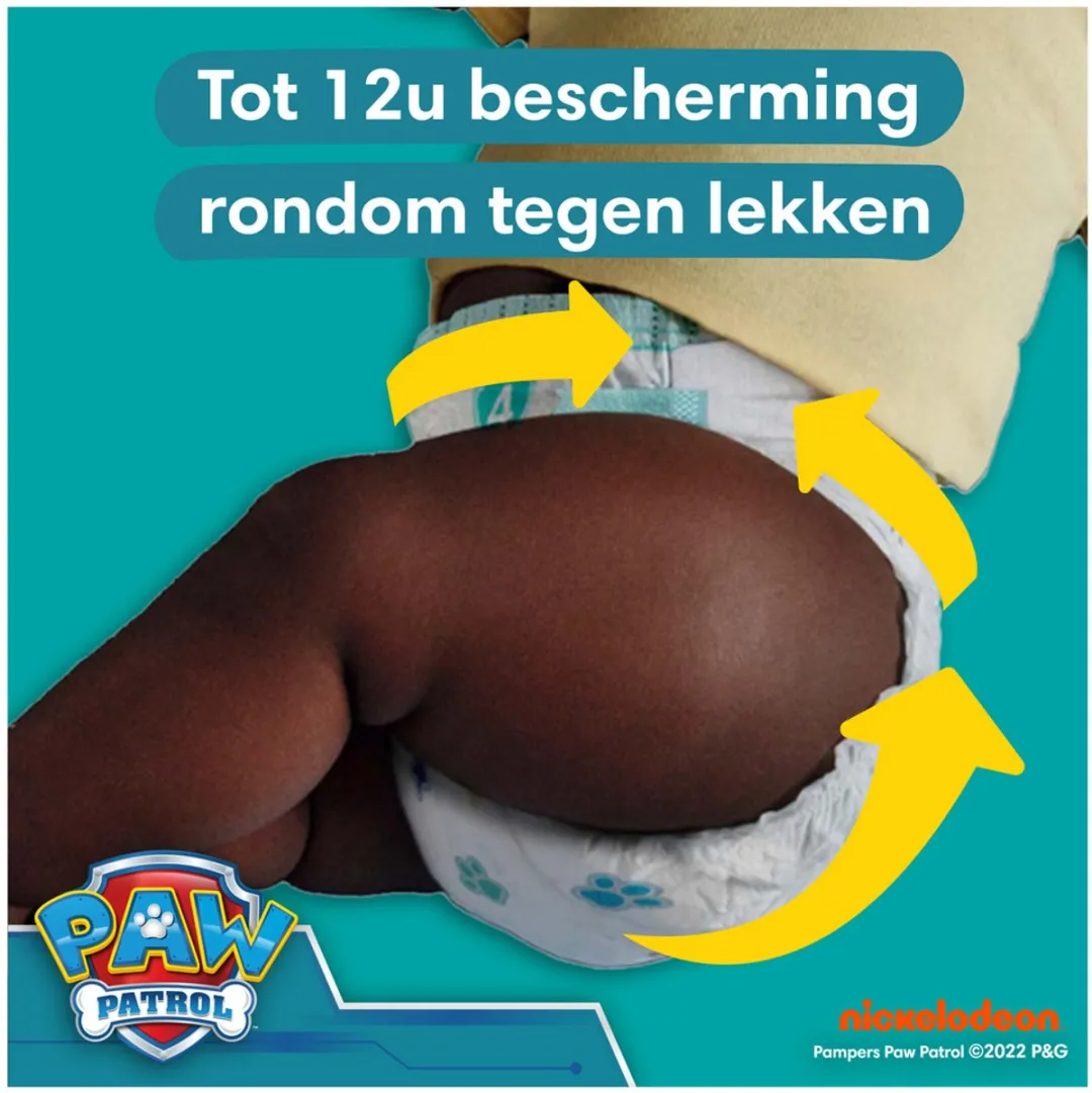 Pampers Baby-Dry Maat 5 Paw Patrol - 186 Stuks