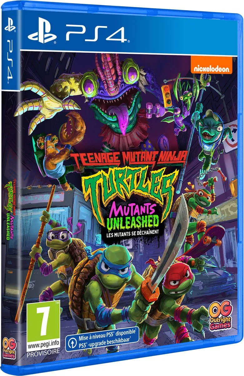 Teenage Mutant Ninja Turtles: Mutants Unleashed - PS4