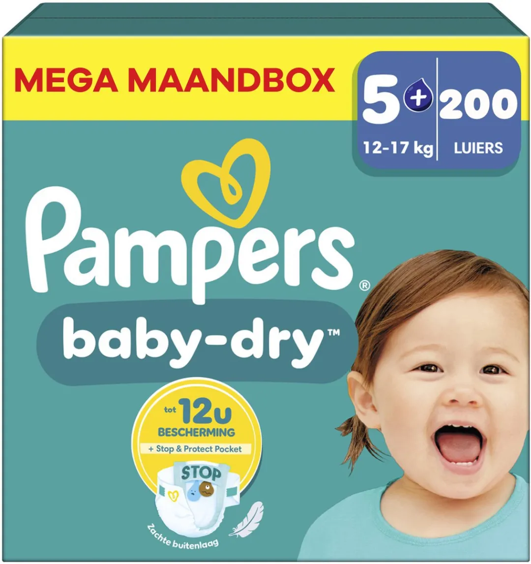 Pampers Baby Dry Maat 5+