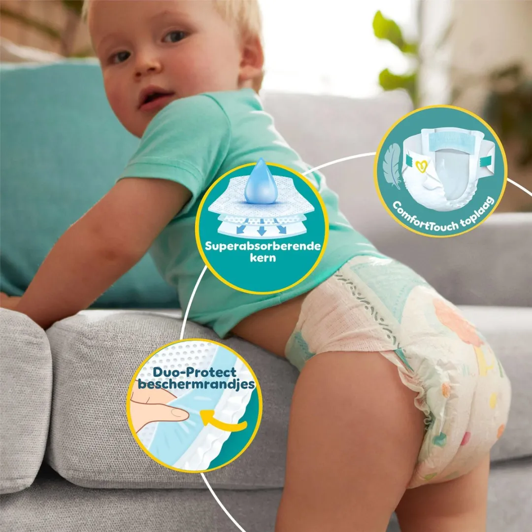 Pampers Baby Dry Maat 5+ - 200 Stuks