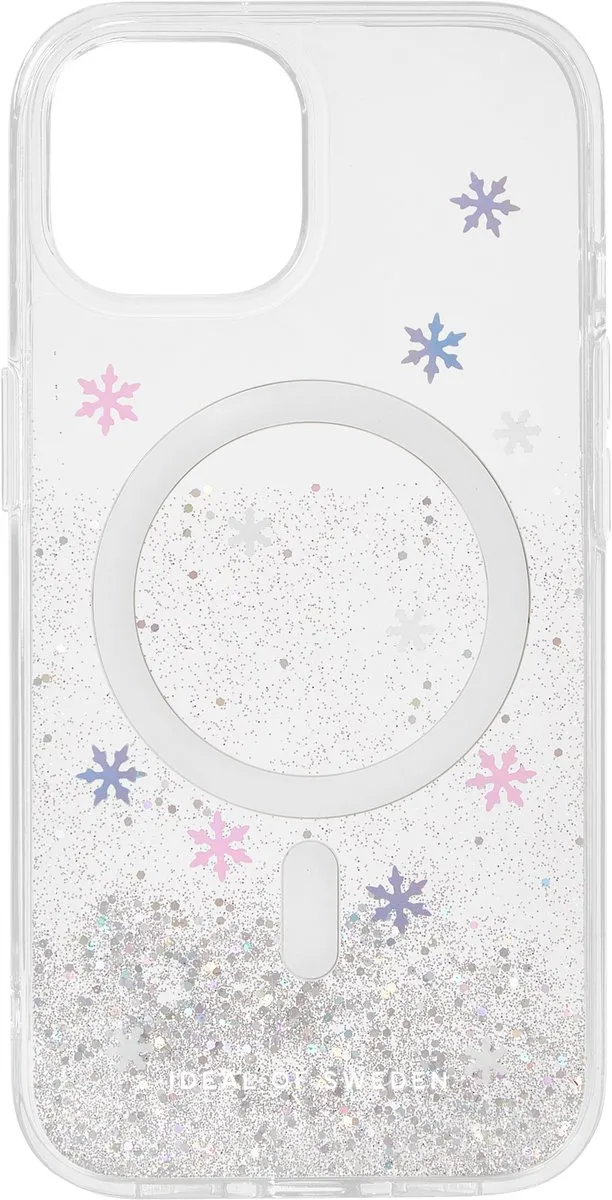 iDeal of Sweden Clear Case Limited MagSafe iPhone 13/14/15/16E - Snow Flake