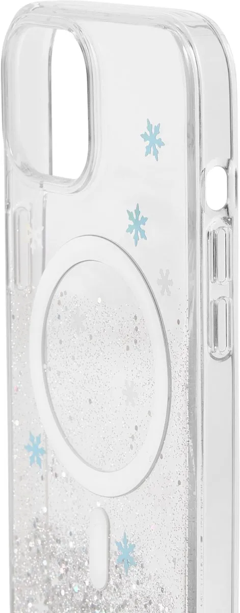 iDeal of Sweden Clear Case Limited MagSafe iPhone 13/14/15/16E - Snow Flake