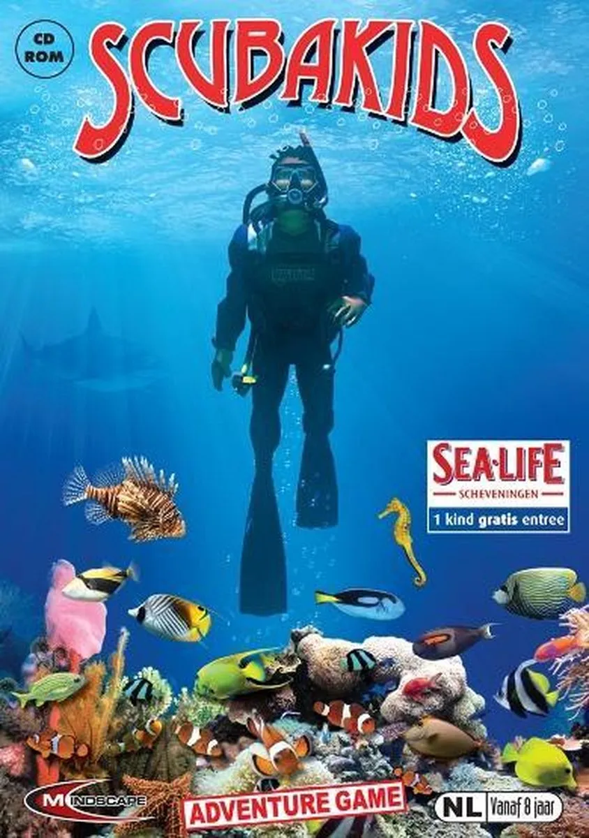 Mindscape Scubakids Windows Cd-Rom
