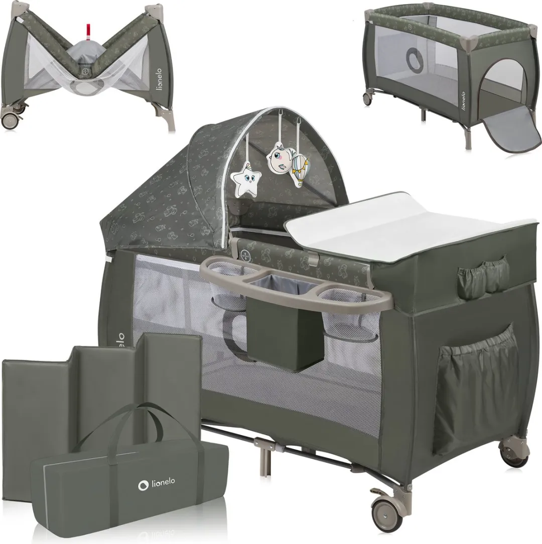 Lionelo Sven Plus 2-in-1 Meegroeibed 127x60cm