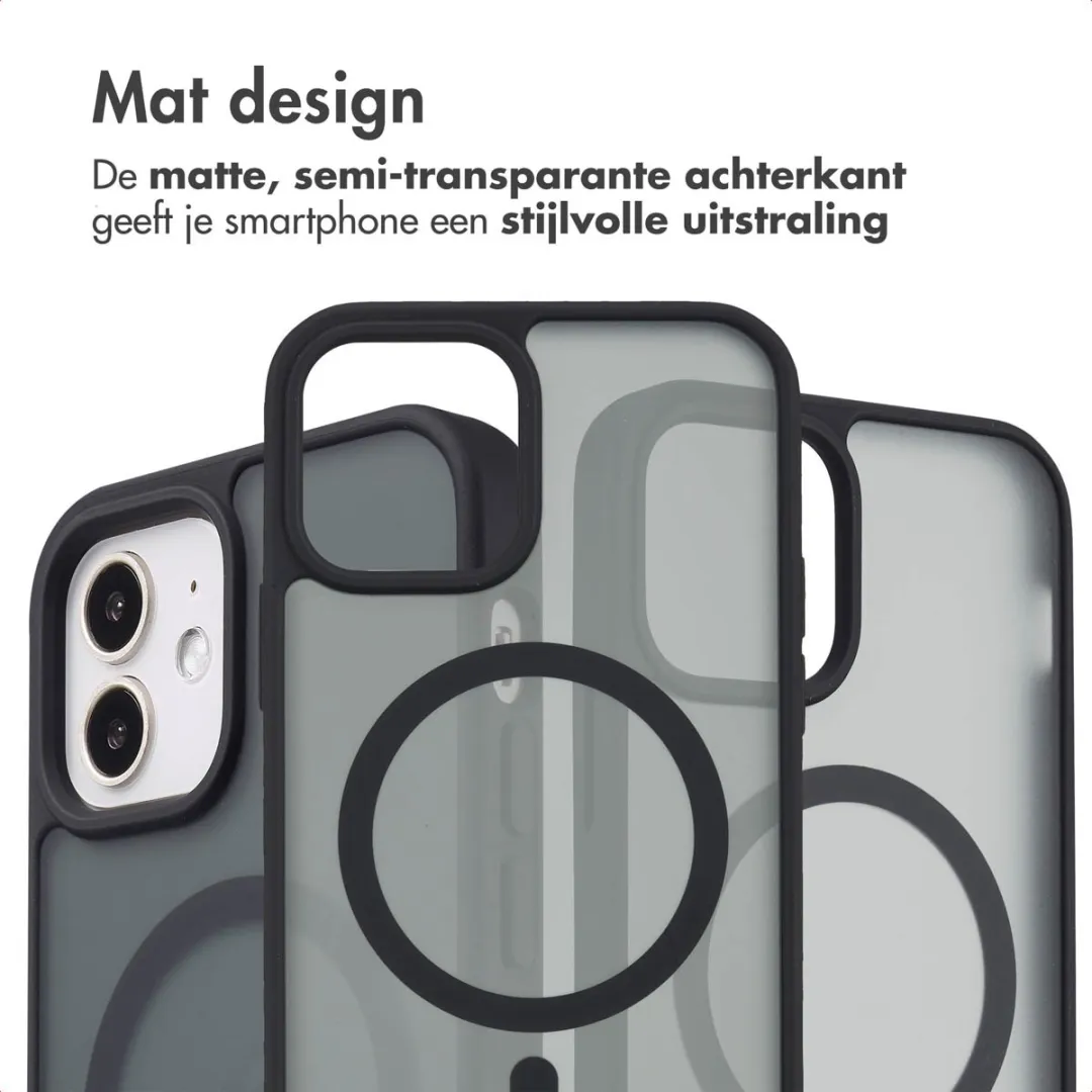 Imoshion Hoesje iPhone 12/12 Pro MagSafe - Zwart