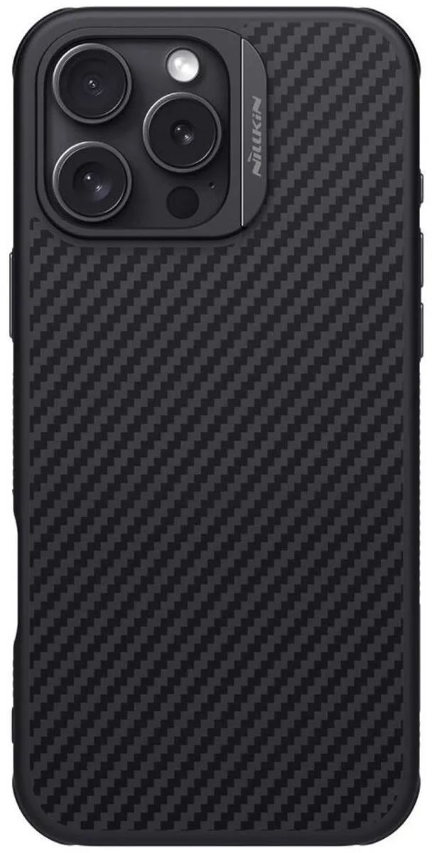 Nillkin Hoesje iPhone 16 Pro Max - MagSafe - Zwart