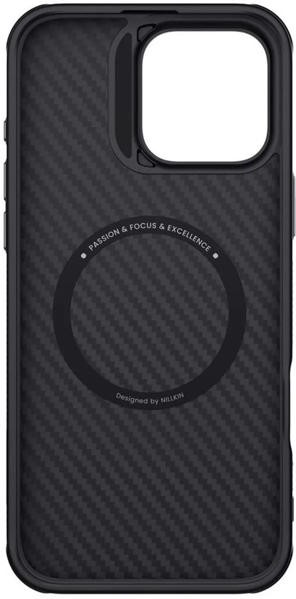 Nillkin Hoesje iPhone 16 Pro Max - MagSafe - Zwart