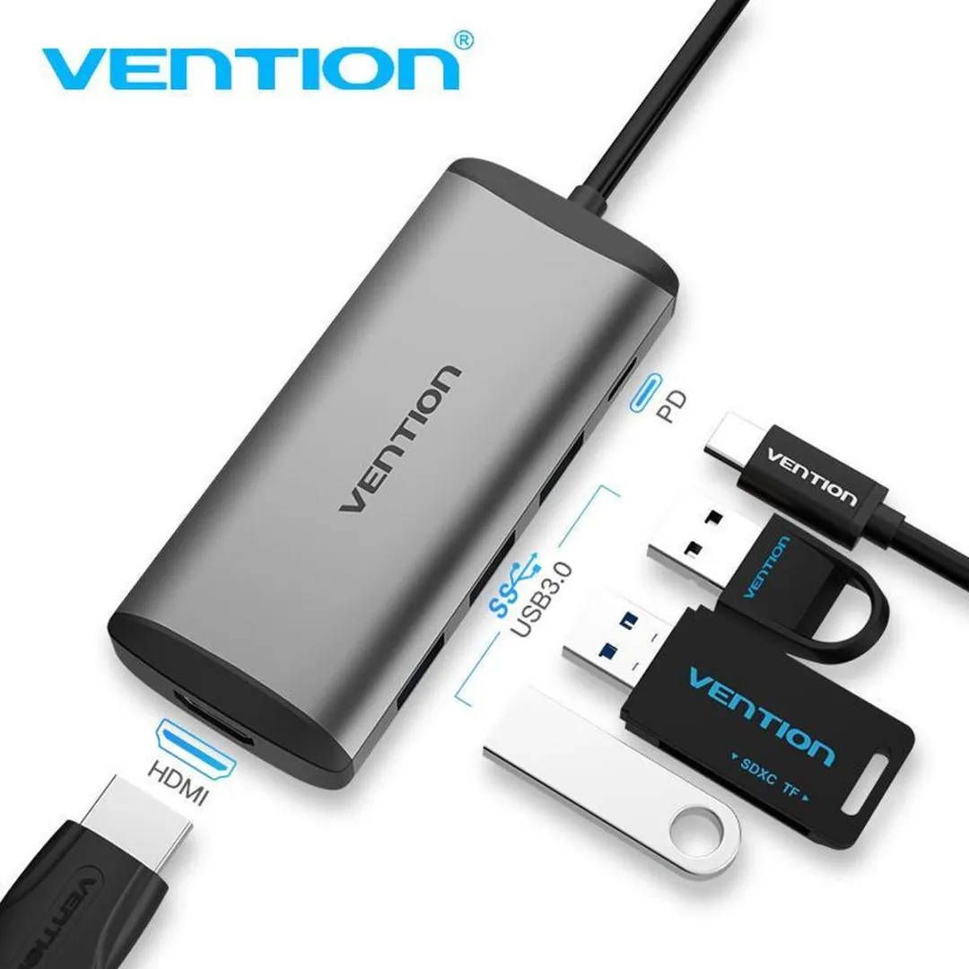 Vention USB C Hub CNBHB 5-in-1
