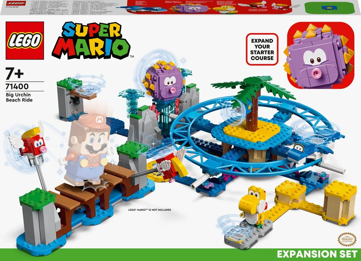 LEGO Super Mario Reuzen-Urchins Strandattractie 71400
