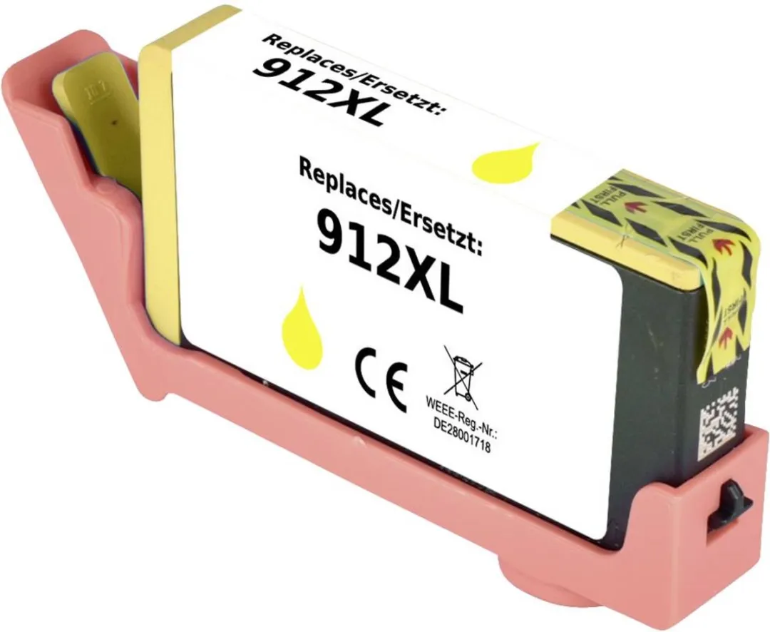 Renkforce Inktcartridge RF-5705452 Geel - Compatibel HP 912XL