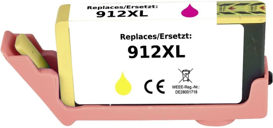 Renkforce Inktcartridge RF-5705452 Geel - Compatibel HP 912XL