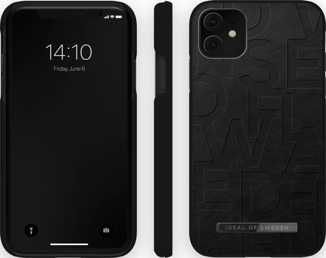 iDeal of Sweden Fashion Case Atelier iPhone 11/XR IDEAL Black - afbeelding 5 van 6