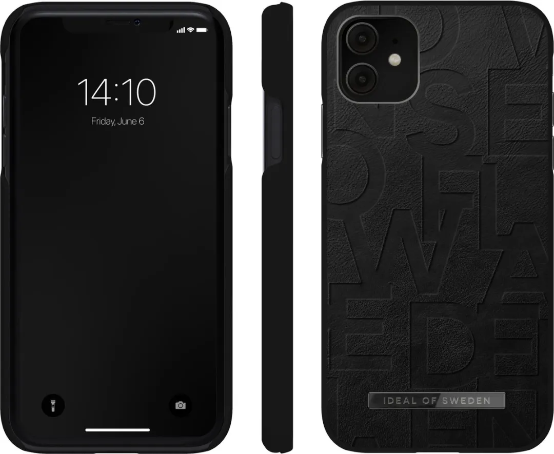 iDeal of Sweden Fashion Case Atelier iPhone 11/XR IDEAL Black - afbeelding 4 van 6