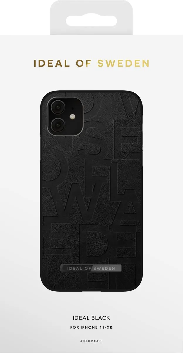 iDeal of Sweden Fashion Case Atelier iPhone 11/XR IDEAL Black - afbeelding 6 van 6