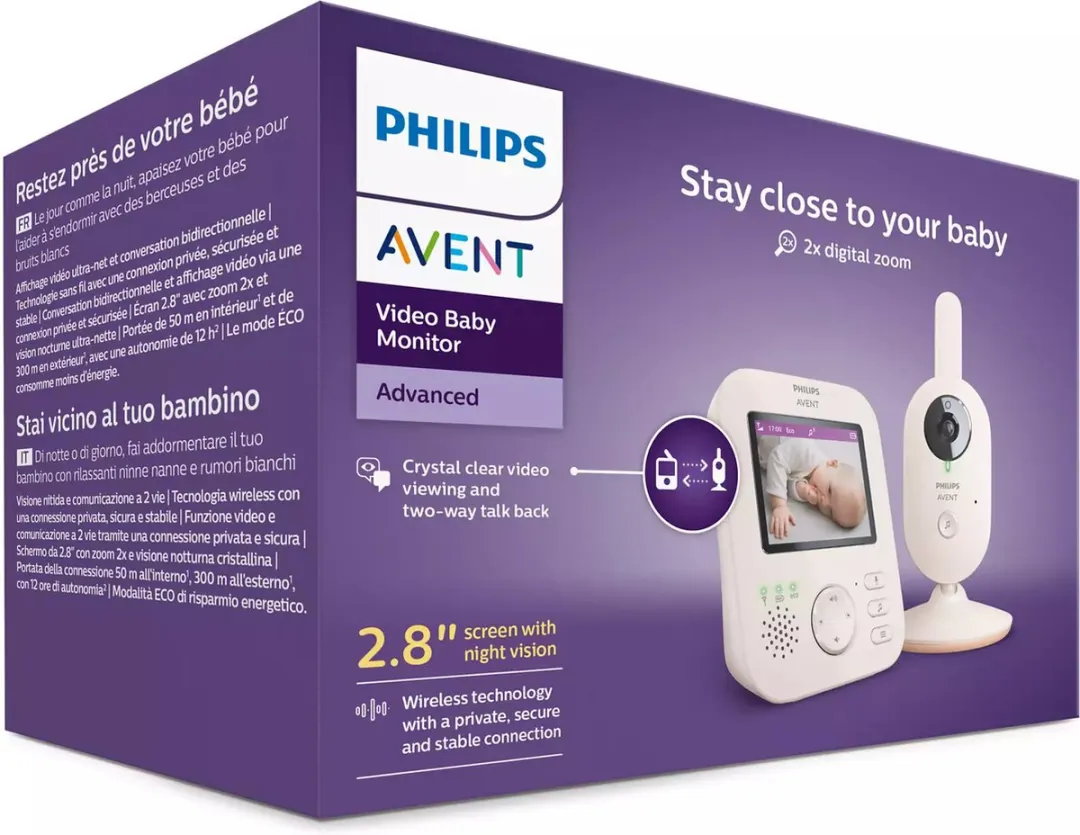 Philips Avent SCD881/26 Babyfoon - Wit