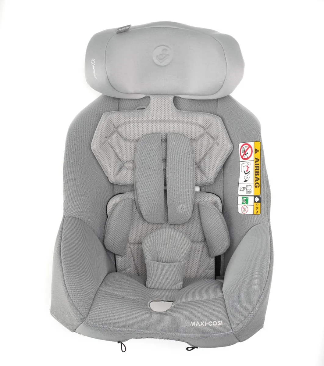 Maxi-Cosi Pearl 360 Pro Bekledingset - Authentic Black