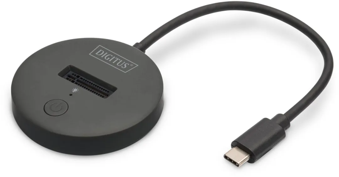 Digitus DA-71547 USB-C 3.2 Gen 2 M.2 SSD Dockingstation - Kleurloos