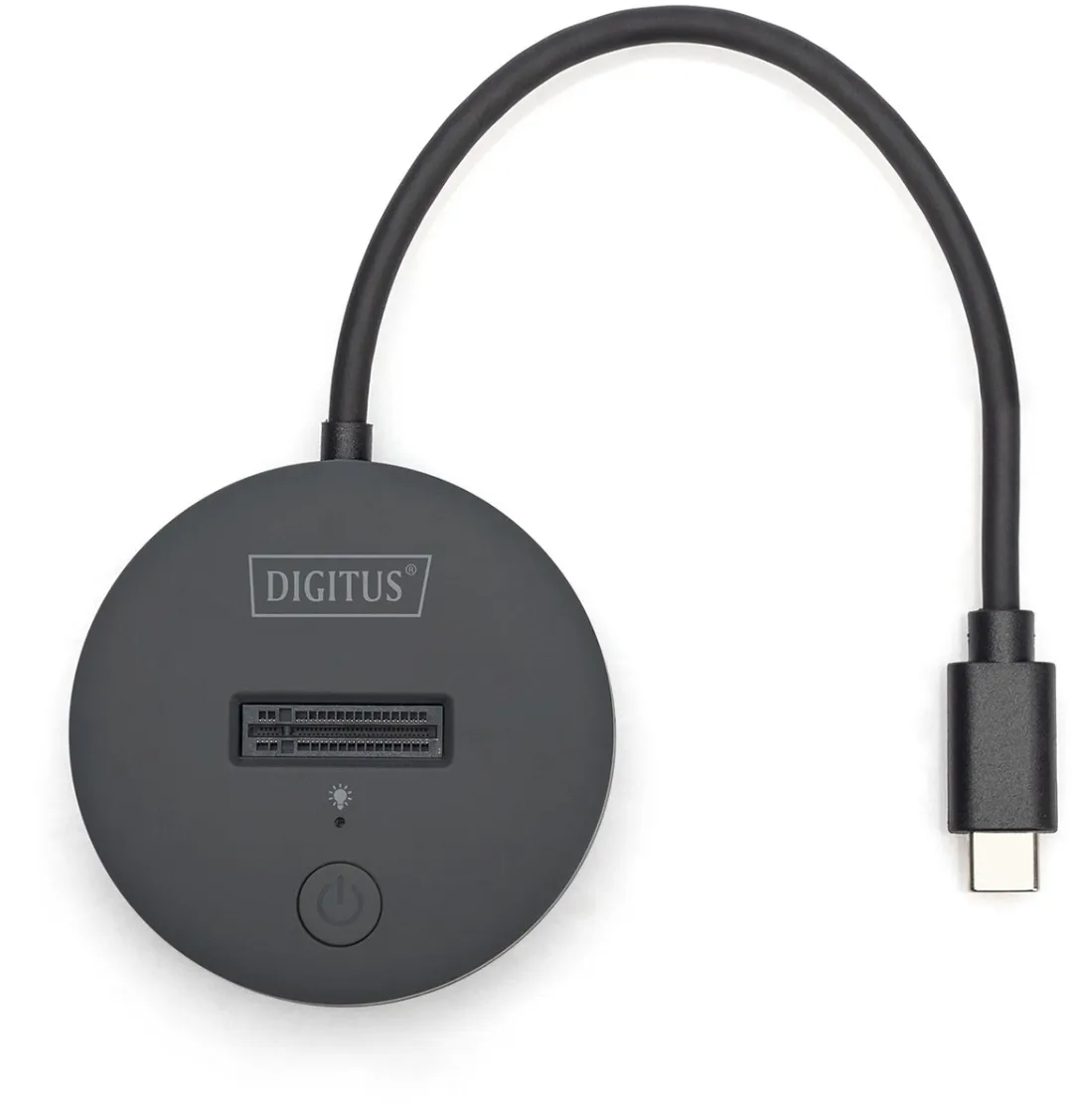 Digitus DA-71547 USB-C 3.2 Gen 2 M.2 SSD Dockingstation - Kleurloos