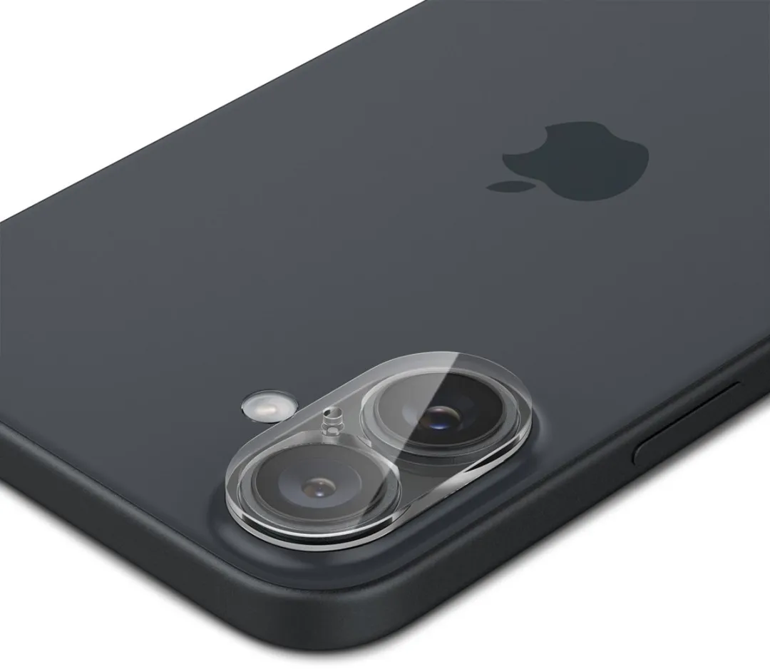 Spigen AGL07923 Camera Lens Protector - 9H Glas - 2 Stuks
