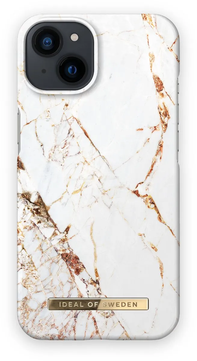 iDeal of Sweden iPhone 13 Hoesje Carrara Gold