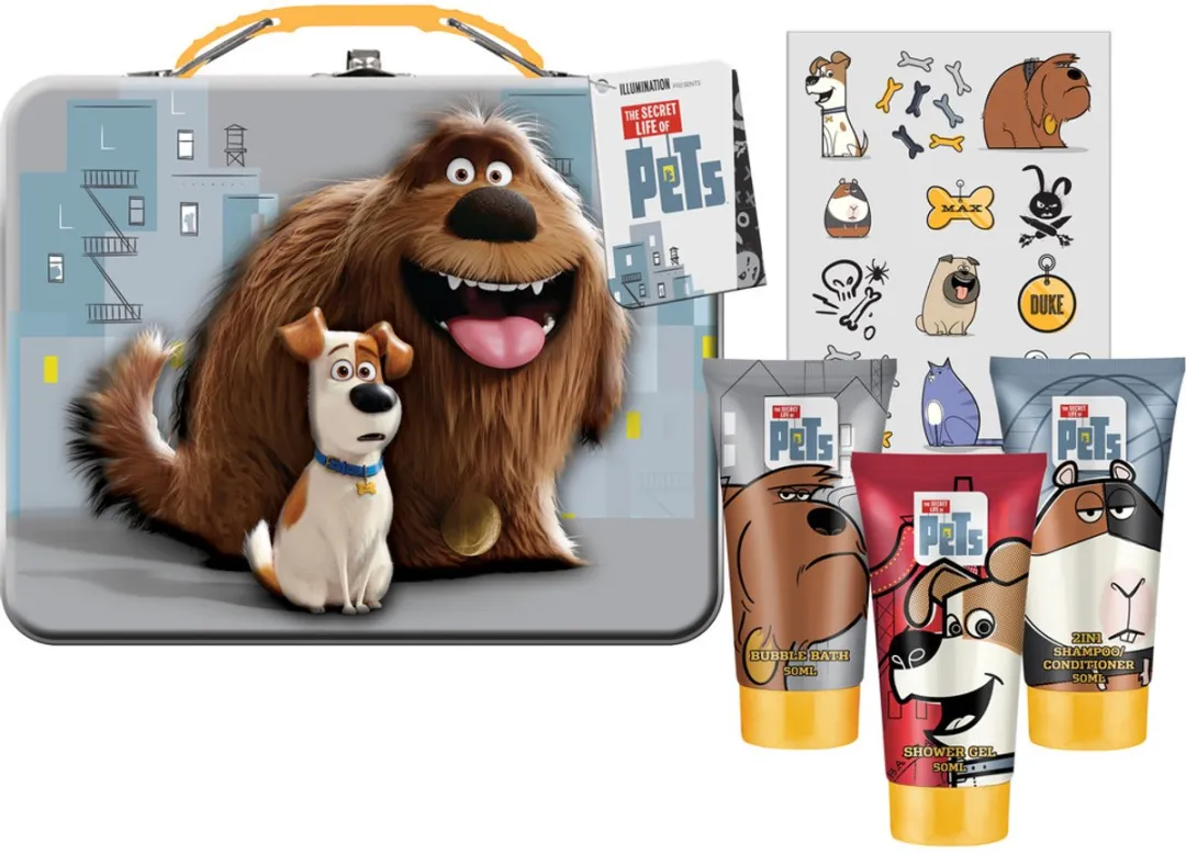 Disney The Secret Life of Pets Geschenkset - 5-delig