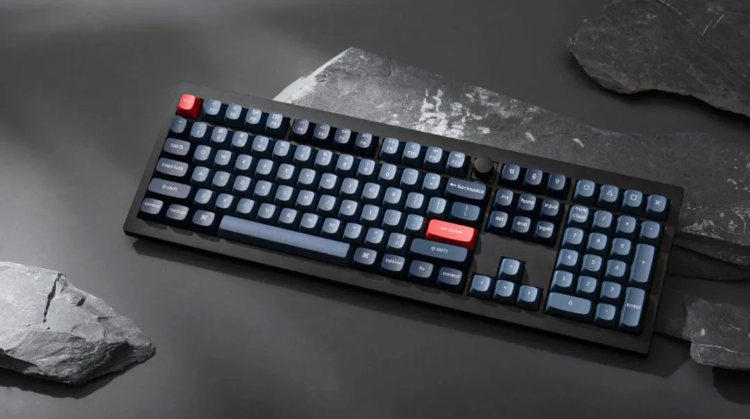 Keychron V6Max V6M-D3 Toetsenbord - Brown Switch - Zwart