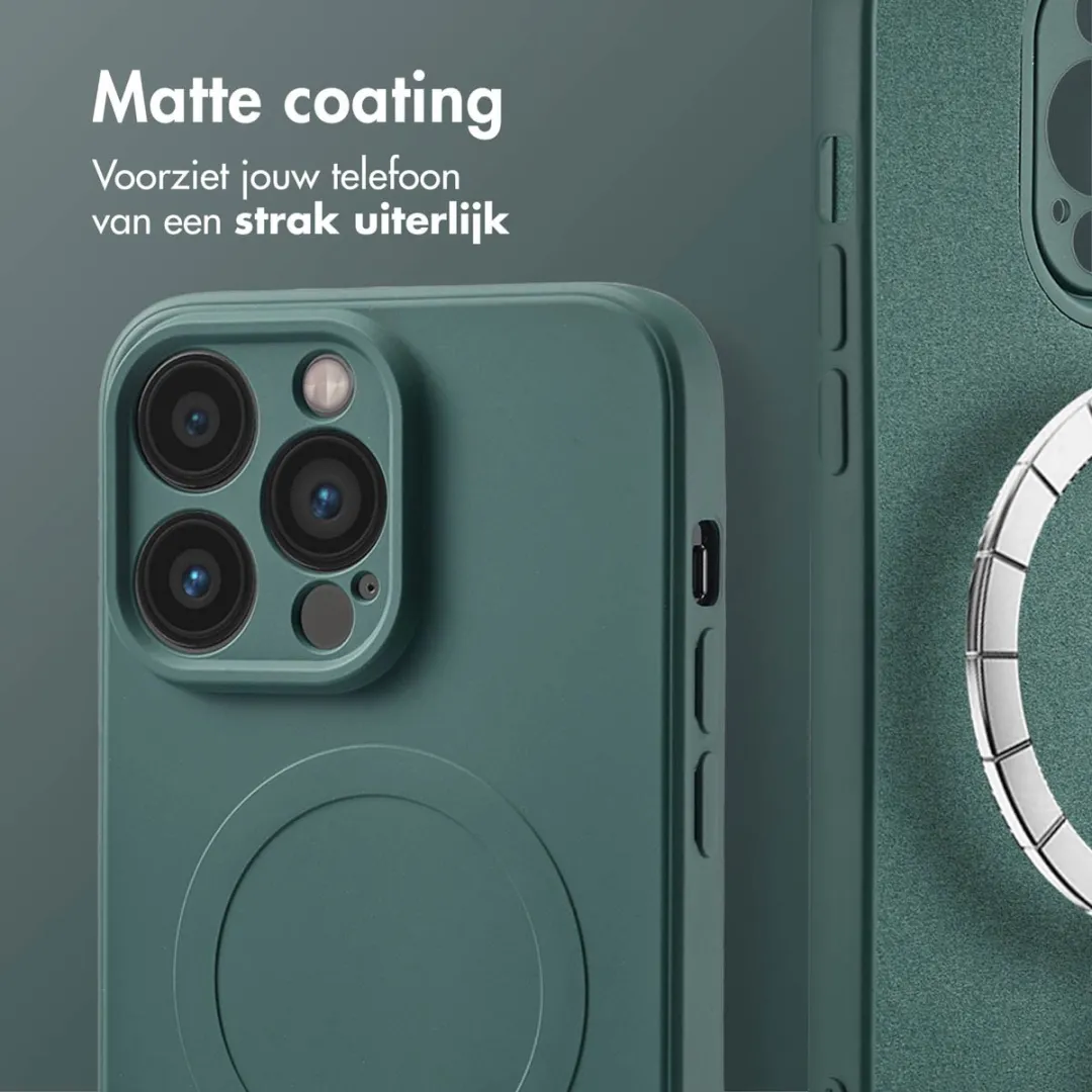 Imoshion Hoesje iPhone 14 Pro MagSafe - Donkergroen