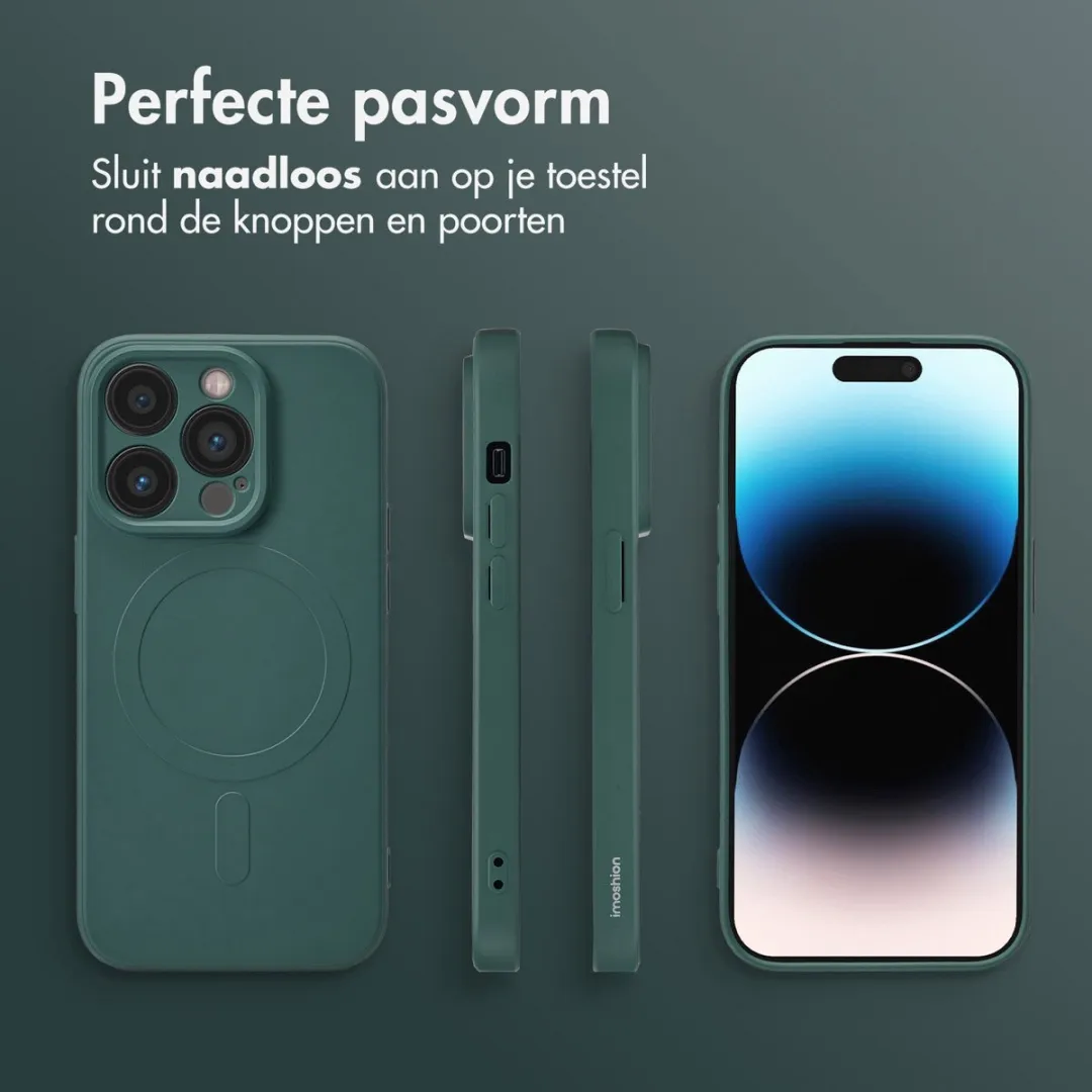 Imoshion Hoesje iPhone 14 Pro MagSafe - Donkergroen - afbeelding 6 van 6