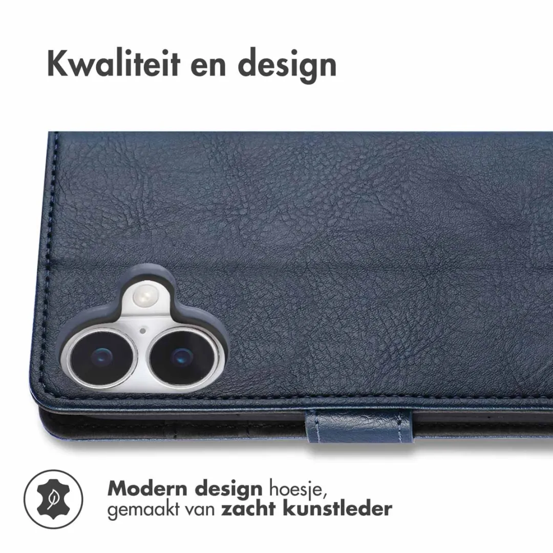 Imoshion Hoesje Apple iPhone 17 - 3 Pasjes - Donkerblauw