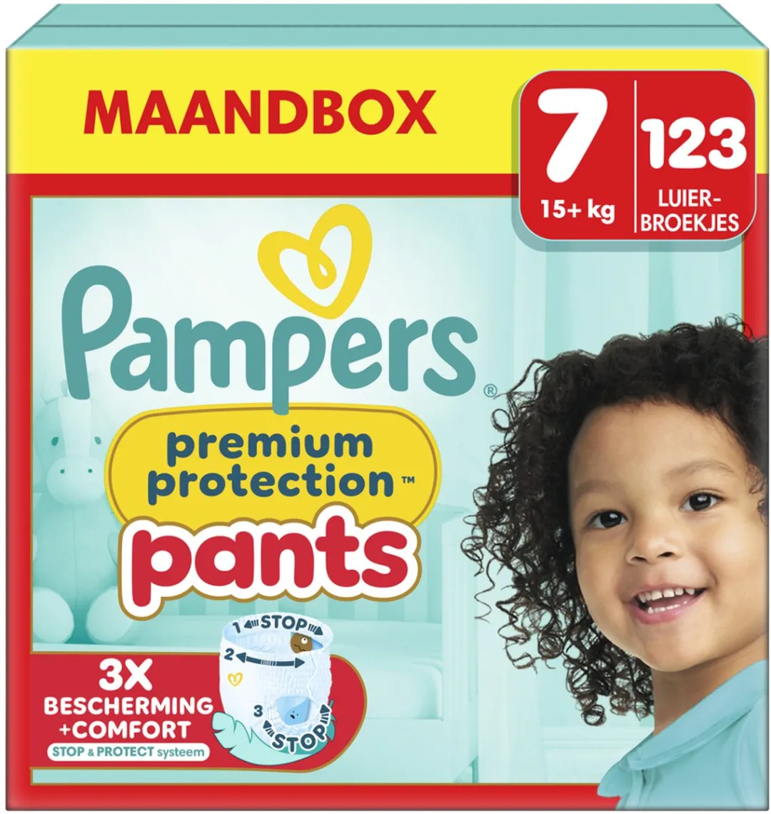Pampers Premium Protection Luierbroekjes Maat 7