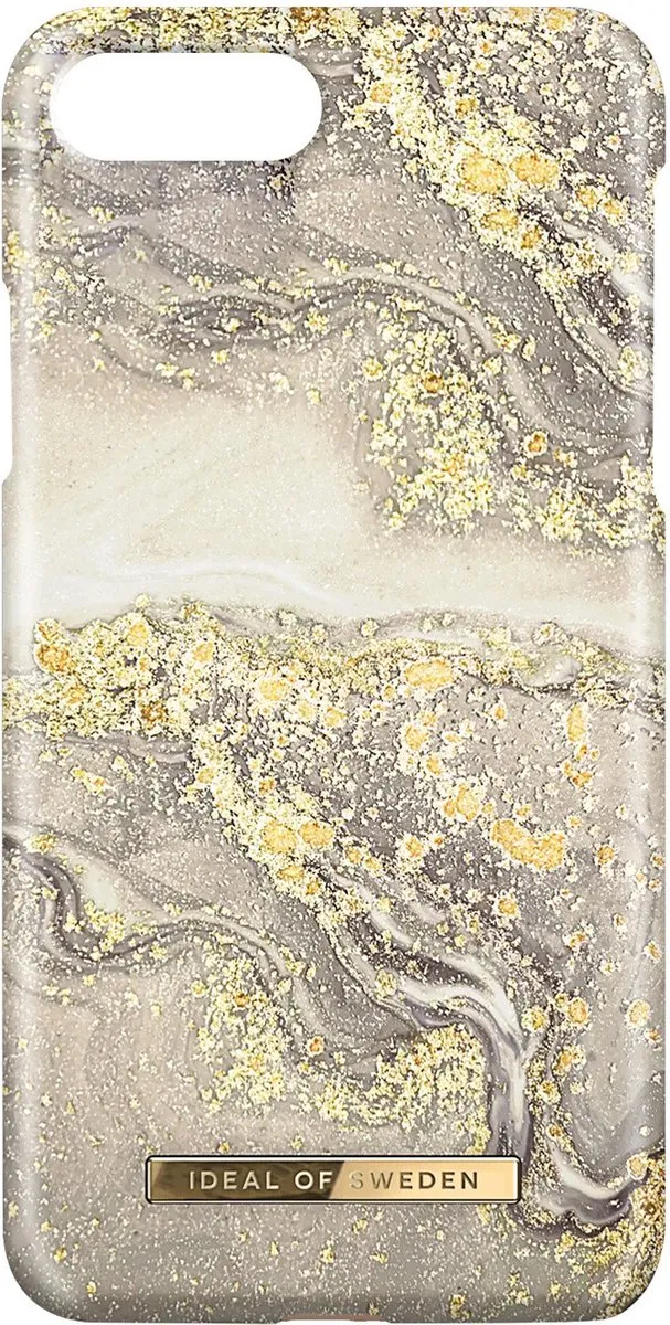 iDeal of Sweden iPhone SE2/8 Backcover - Sparkle Greige Marble