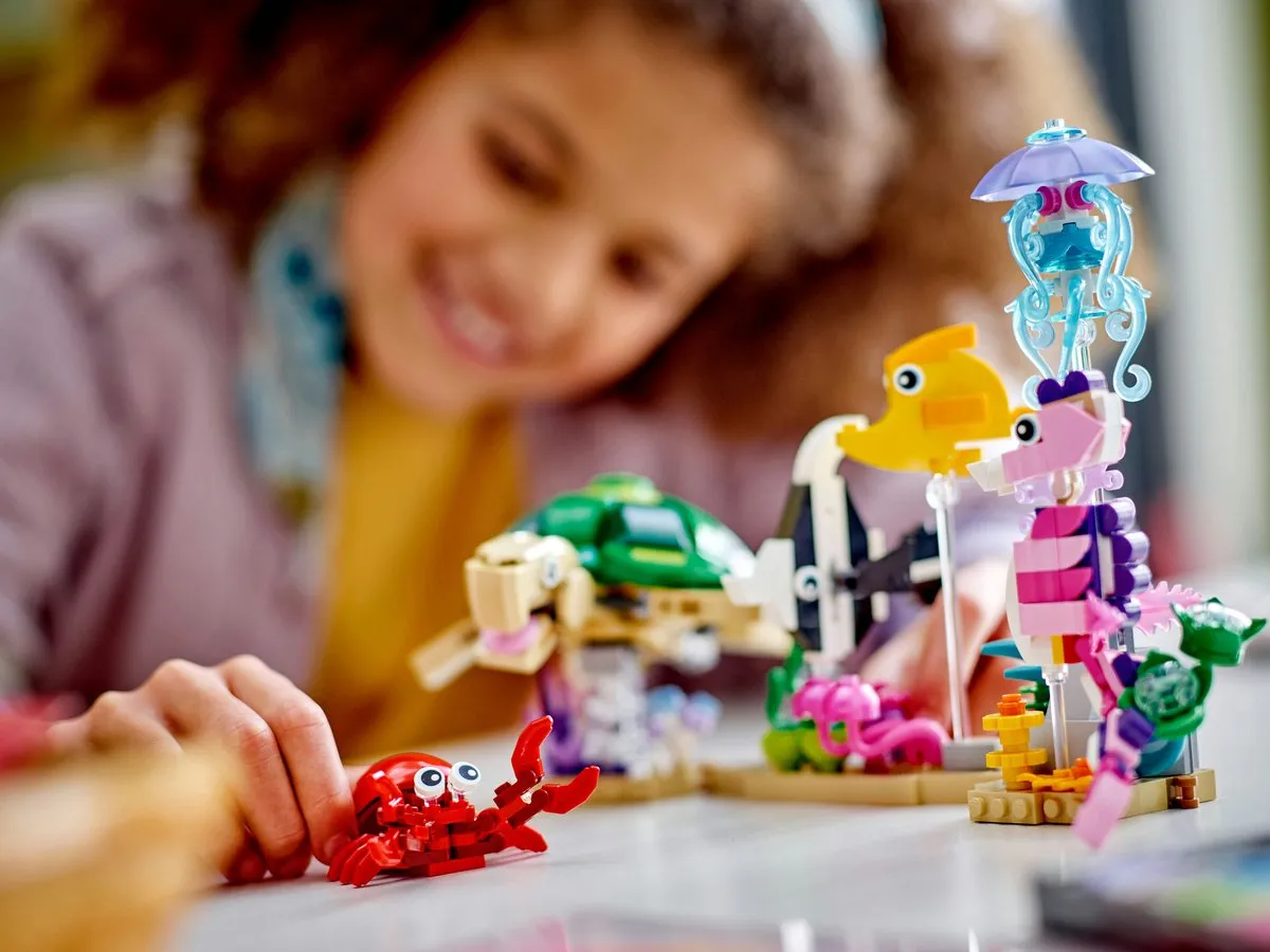 LEGO Creator Zeedieren 31158 - 421 Stukken - Meerkleurig