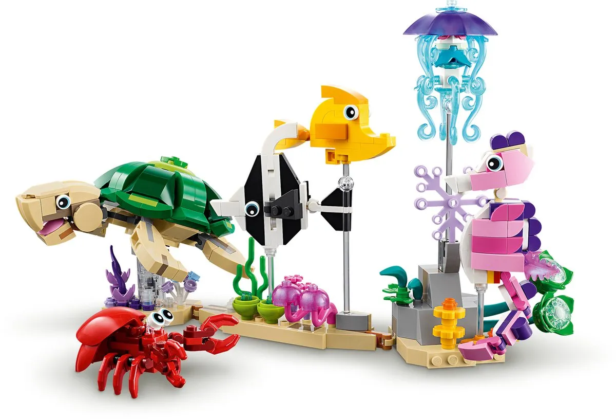 LEGO Creator Zeedieren 31158 - 421 Stukken - Meerkleurig